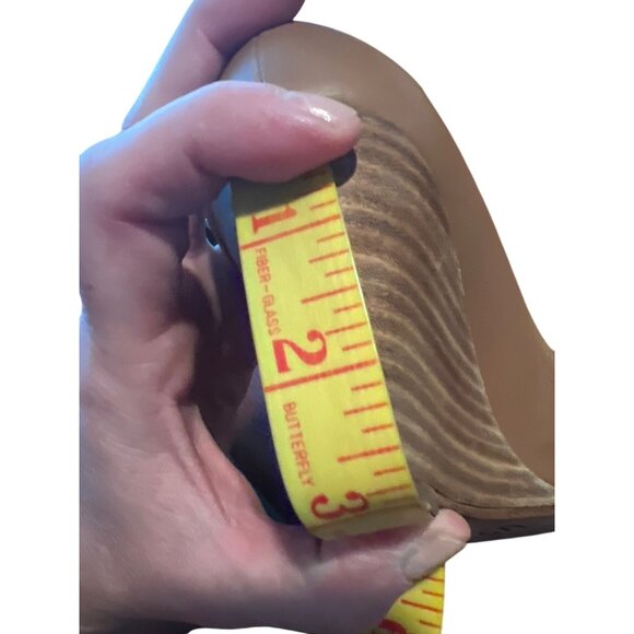 Pierre Hardy Nude Leather Peep Toe Wedge Heels Size 37 US 7 - Picture 5 of 9